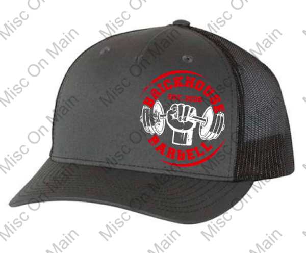 Richardson - Trucker Cap with Brickhouse Barbell Embroidery - Image 2