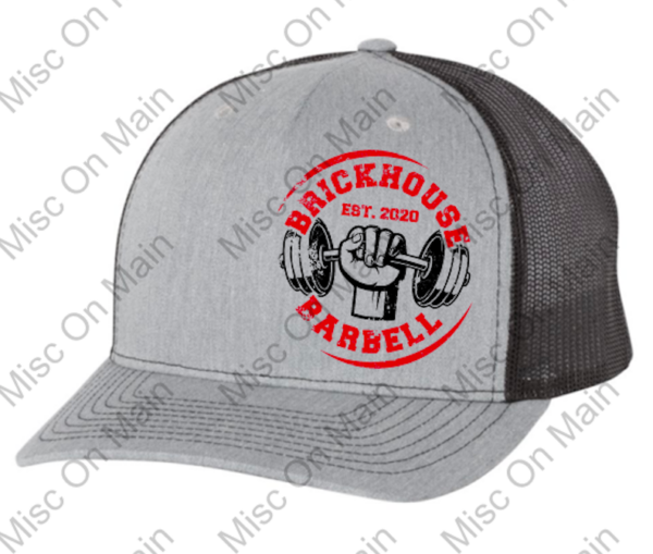 Richardson - Trucker Cap with Brickhouse Barbell Embroidery - Image 4