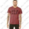 Bella & Canvas t-shirt with Montezuma United Methodist Church Printing: Faith, Hope & Love - Image 2