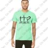 Bella & Canvas t-shirt with Montezuma United Methodist Church Printing: Faith, Hope & Love - Image 4