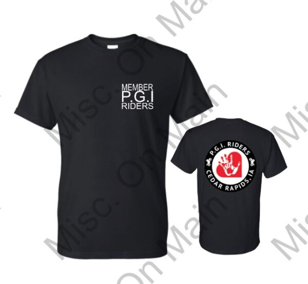 Gildan DryBlend T-Shirt with PGI Riders Printing