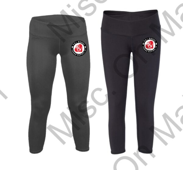 Badger, Women's Capri Leggings with PGI Riders Printing