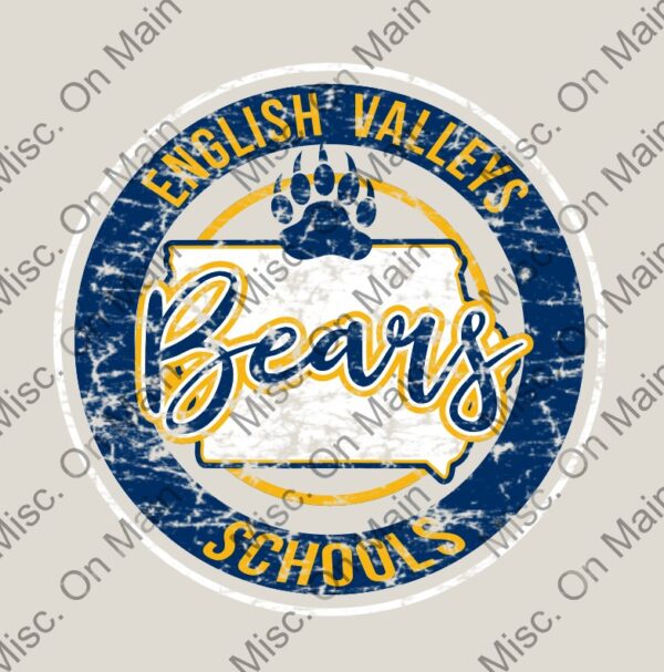Badger - Pocket Crewneck w/ English Valleys Schools Printing - Image 2
