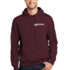 Port & Company Fleece Pullover Hooded Sweatshirt w/ Customized Logo - Image 2