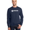 Port & Company Fleece Crewneck Sweatshirt w/ Customized Logo - Image 3