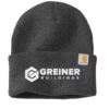 Carhartt Watch Cap w/ Greiner Building Printing - Image 4