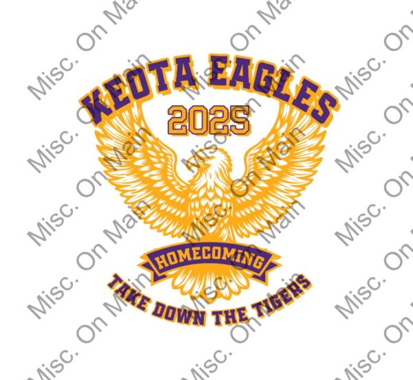 Gildan Short Sleeve T-Shirt w/ Keota Homecoming 2025 - Image 4