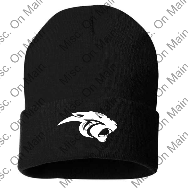 Stocking Hat with Pekin Panther Embroidery - Image 2
