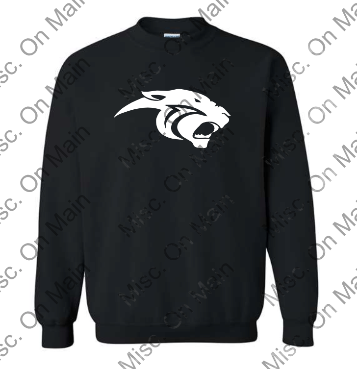 Youth & Adult Gildan Crewneck Sweatshirt with Pekin Panther Printing - Image 3