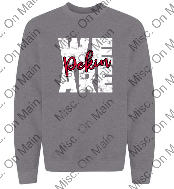 Youth & Adult Gildan Crewneck Sweatshirt with Pekin Panther Printing - Image 9