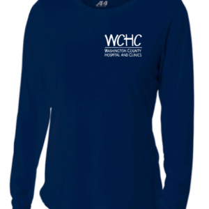 A4 Cooling Women's Performance Long Sleeve Tee w/ WCHC Left Chest Printing