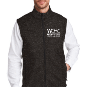 Port Authority Sweater Fleece Vest w/ WCHC Left Chest Embroidery