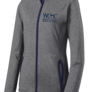 Sport-Tek Women's Sport Stretch Contrast Full-Zip Jacket w/ WCHC Left Chest Embroidery