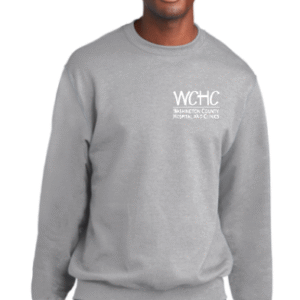 Port & Company Core Fleece Crewneck Sweatshirt w/ WCHC Left Chest Embroidery