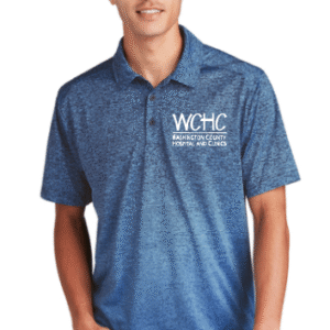 Sport-Tek Ombre Heather Polo w/ WCHC Left Chest Embroidery
