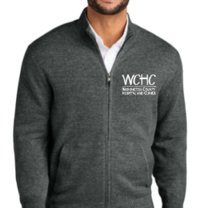 Port Authority Easy Care Full-Zip Sweater w/ WCHC Left Chest Embroidery
