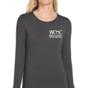 Wink Women’s Long Sleeve Layer Tee w/ WCHC Left Chest Printing