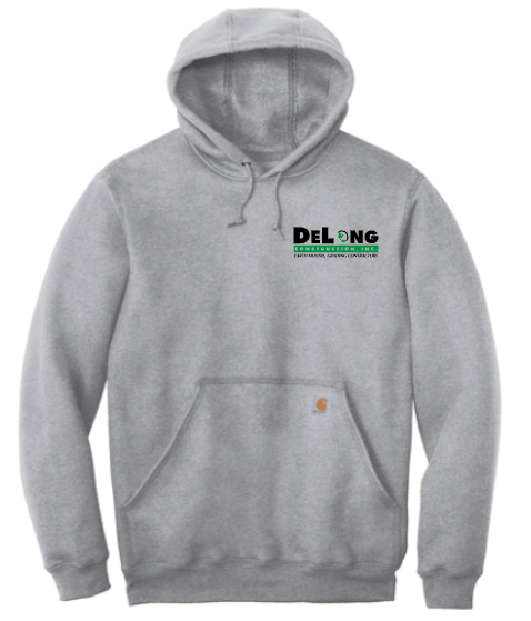 Carhartt Midweight Hooded Sweatshirt w/ DeLong Construction Embroidery