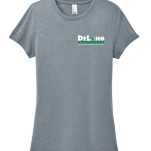 District Women’s Perfect Tri Tee w/ DeLong Construction Printing