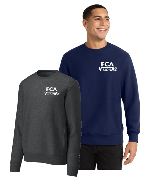 Sport-Tek Super Heavyweight Crewneck Sweatshirt w/ Custom FCA Embroidery