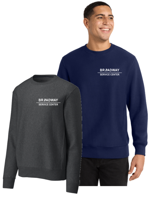 Sport-Tek Super Heavyweight Crewneck Sweatshirt w/ Custom FCA Embroidery - Image 3