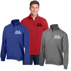 Sport-Tek 1/4-Zip Sweatshirt w/ Custom FCA Embroidery