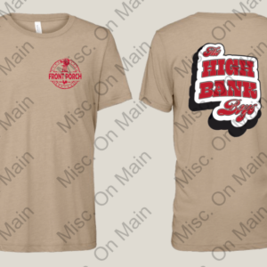 Gildan Sleeve T-Shirt with Front Porch Revival - The High Bank Boys 2026